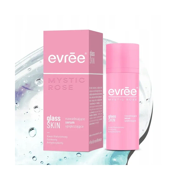 EVREE Mystic Rose Glass Skin nawadniające serum upiększające do twarzy 30ml