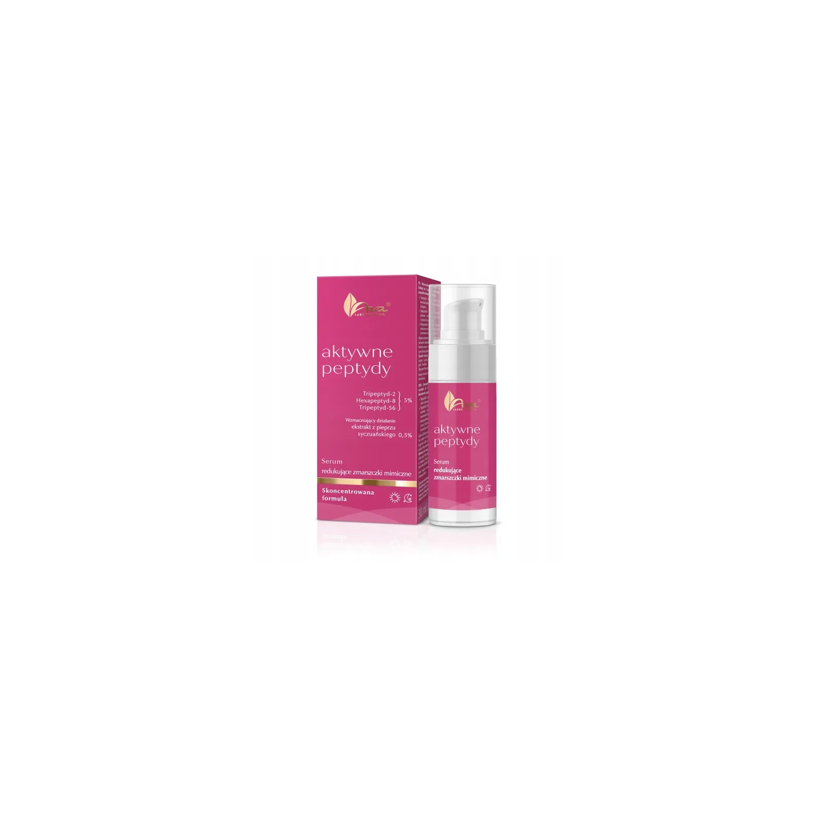 AVA Aktywne Peptydy serum redukujące zmarszczki mimiczne 30ml