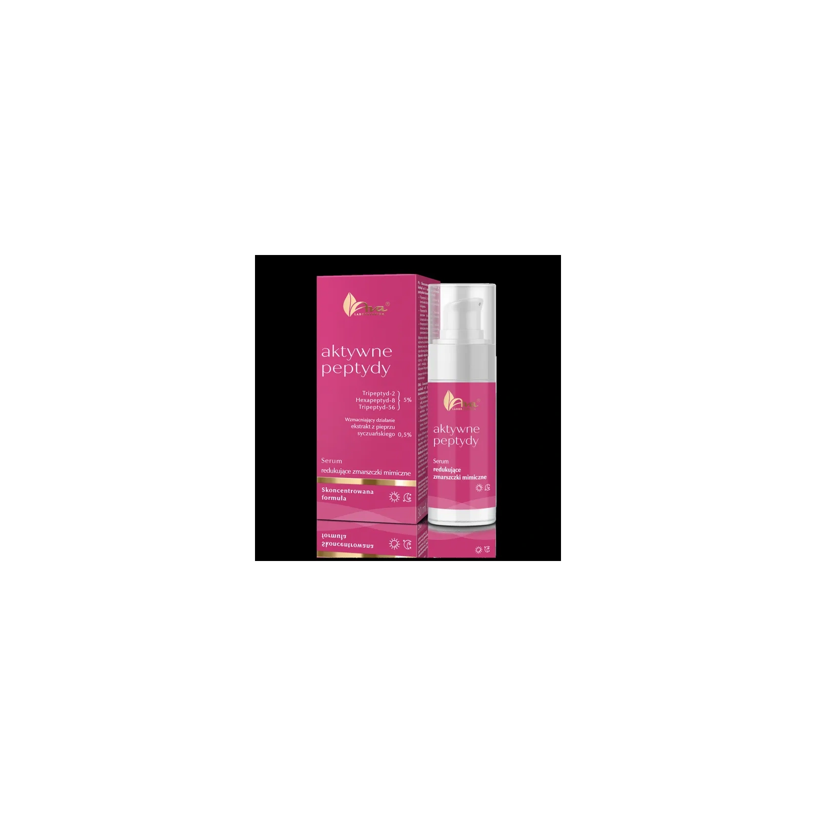 AVA Aktywne Peptydy serum redukujące zmarszczki mimiczne 30ml
