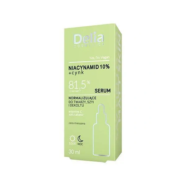 DELIA Serum Niacynamid 10% + Cynk 30 ml