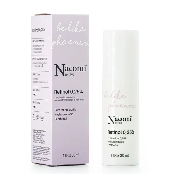NACOMI Next Level serum Retinol 0,25% 30ml