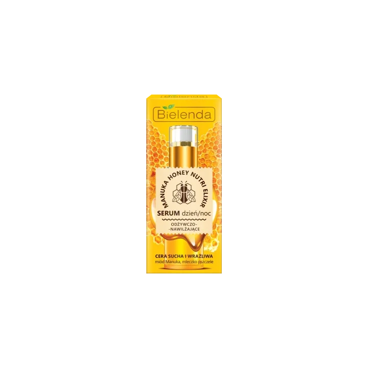 BIELENDA Manuka Honey Nutri Elixir serum odżywczo-nawilżające do twarzy 30g