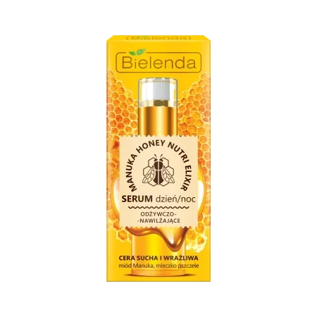 BIELENDA Manuka Honey Nutri Elixir serum odżywczo-nawilżające do twarzy 30g