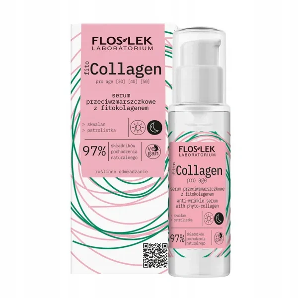 FlosLek FLOSLEK Fito Collagen serum przeciwzmarszczkowe Pro Age 30ml