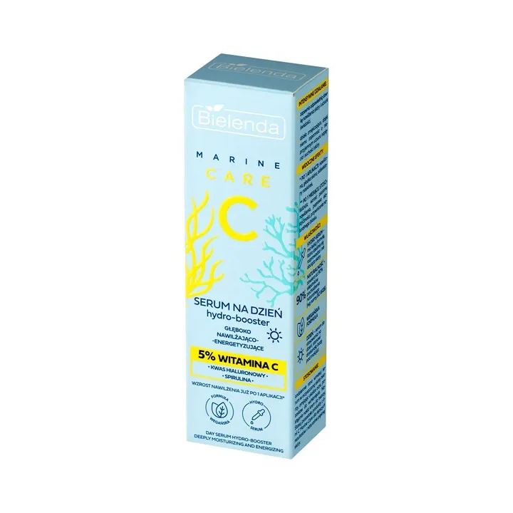 BIELENDA C Marine Care serum hydro-booster energetyzujące na dzień 30ml