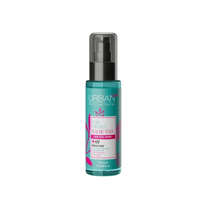 URBAN CARE Pure Coconut & Aloe Vera serum do włosów farbowanych UV 75ml 