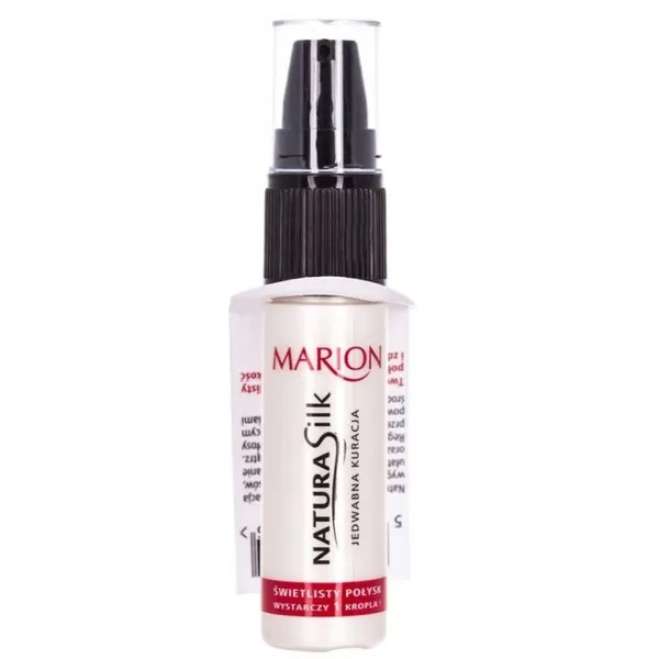 MARION Silky Smooth jedwabne serum do włosó Blask i Gładkość 50ml