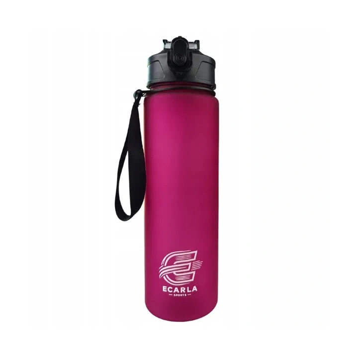 ECARLA Sports bidon butelka na wodę 750ml matowy Bordo BD49