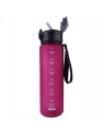 ECARLA Sports bidon butelka na wodę 750ml matowy Bordo BD49