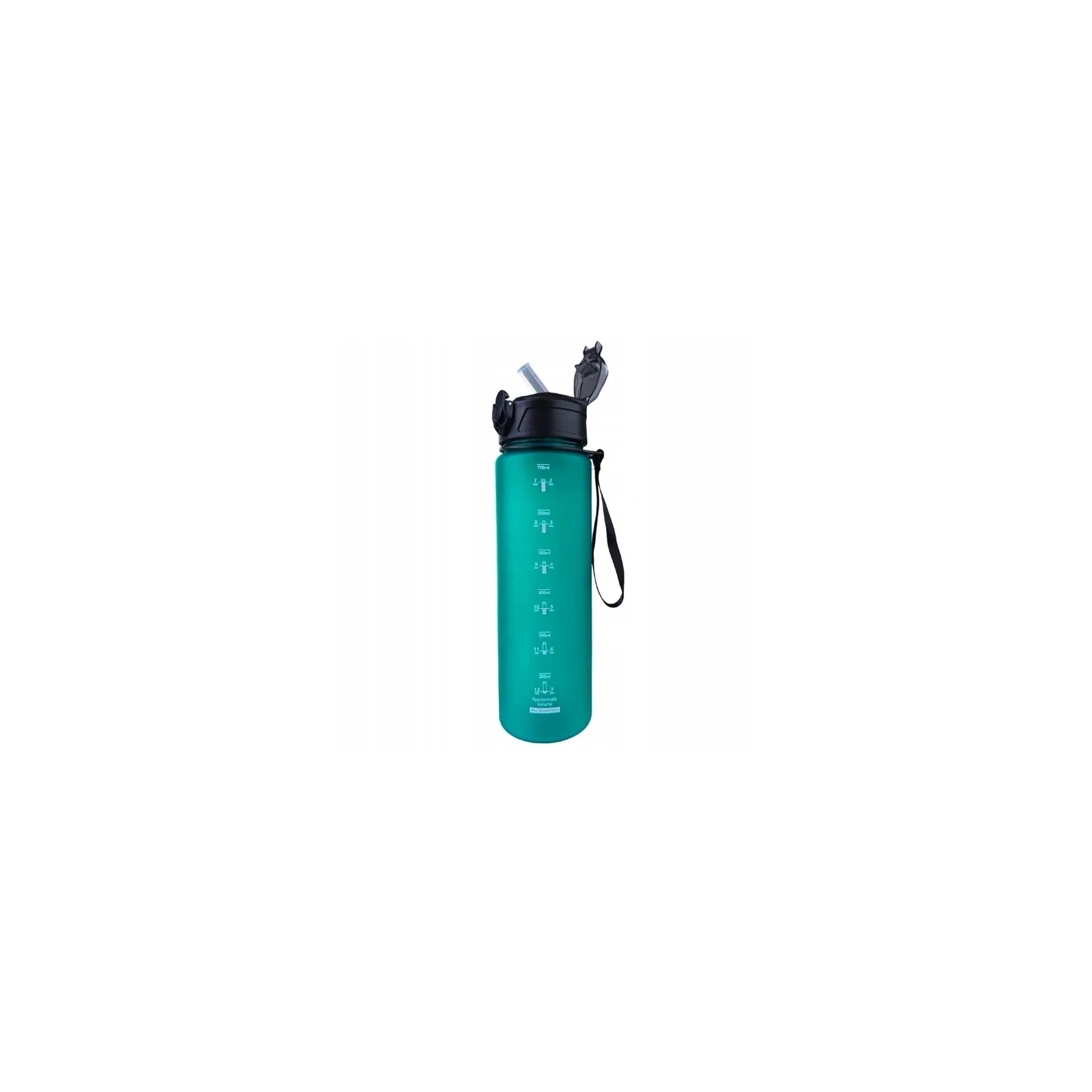 ECARLA Sports bidon butelka na wodę 750ml matowy Turkus BD50