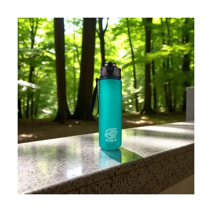 ECARLA Sports bidon butelka na wodę 750ml matowy Turkus BD50
