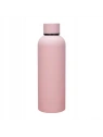 ECARLA bidon ze stali nierdzewnej, butelka termiczna 500ml Brudny Róż BD46R