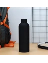 ECARLA bidon ze stali nierdzewnej, butelka termiczna 500ml Czarny BD46CZ
