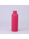 ECARLA bidon ze stali nierdzewnej, butelka termiczna 500ml Fuksja BD46F