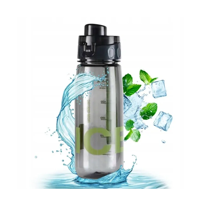 ECARLA Bidon na wodę Czarny 800ml BD45