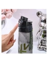 ECARLA Bidon na wodę Czarny 800ml BD45