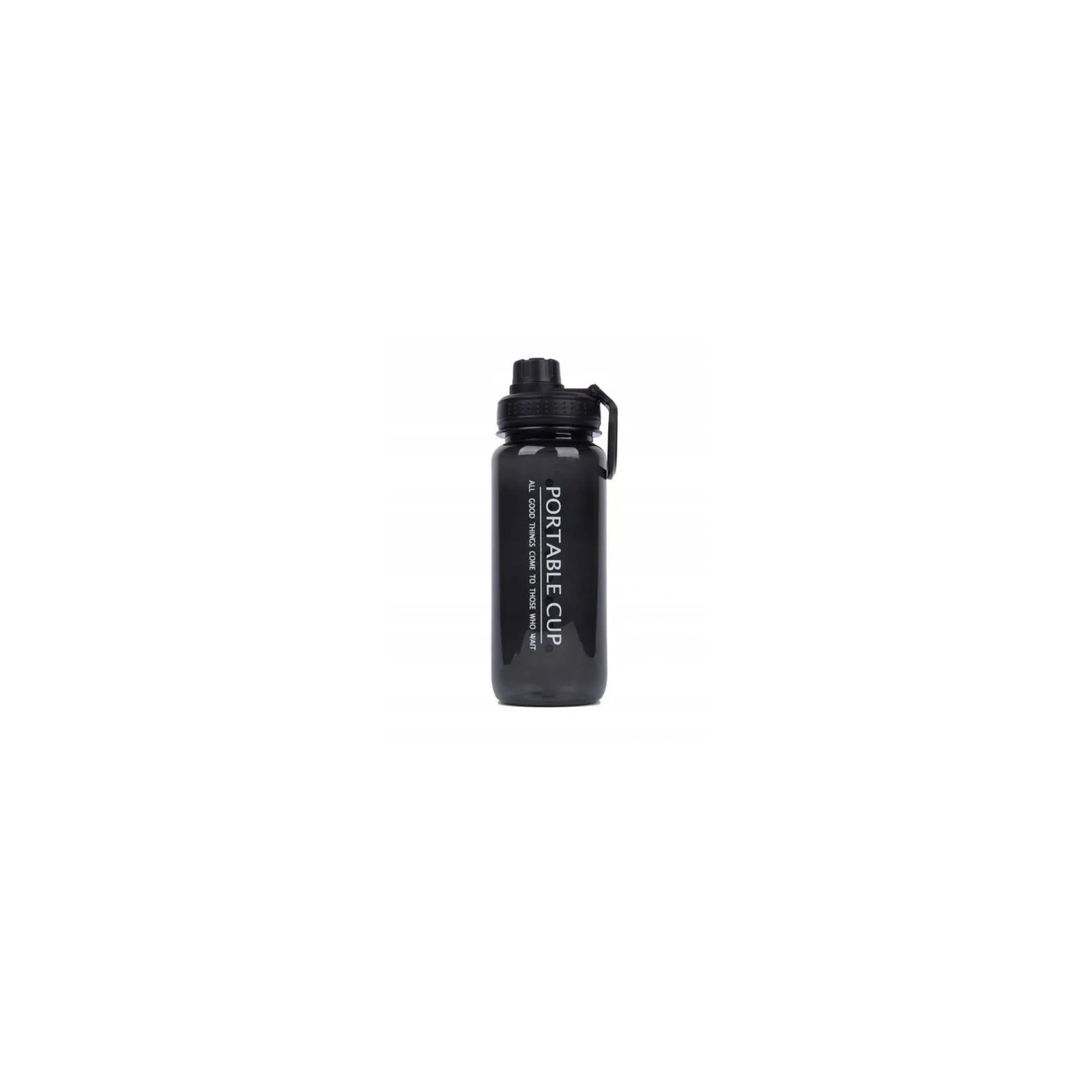 ECARLA bidon na wodę Czarny 600ml BD04