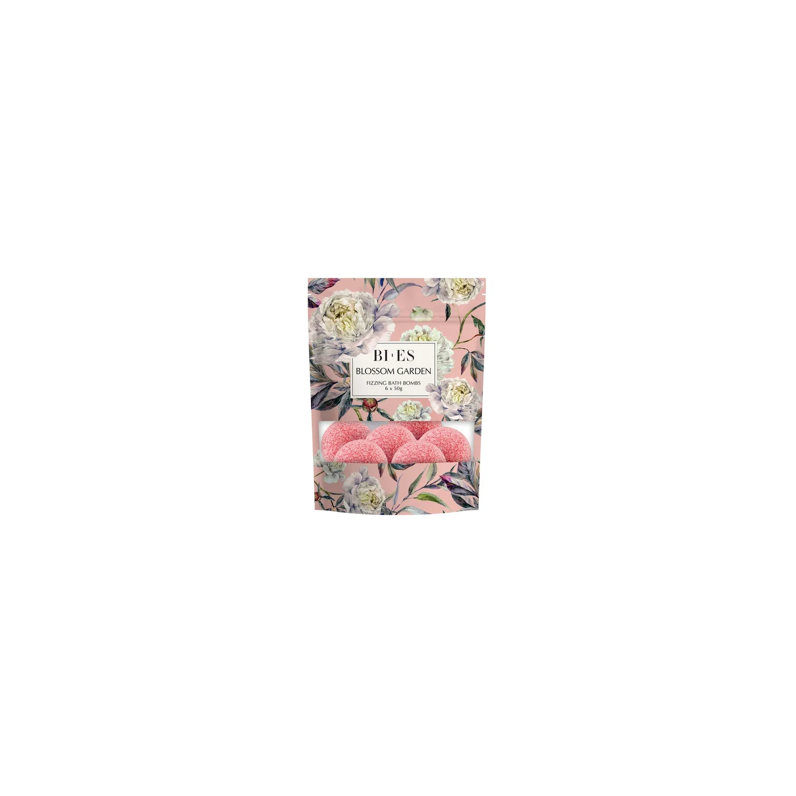 BIES Blossom Garden musujące kule do kąpieli 6x50g
