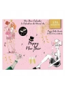 ESTETICA Spa Moments zestaw kule musujące do kąpieli kalendarz sylwestrowy pink prosecco 8szt 
