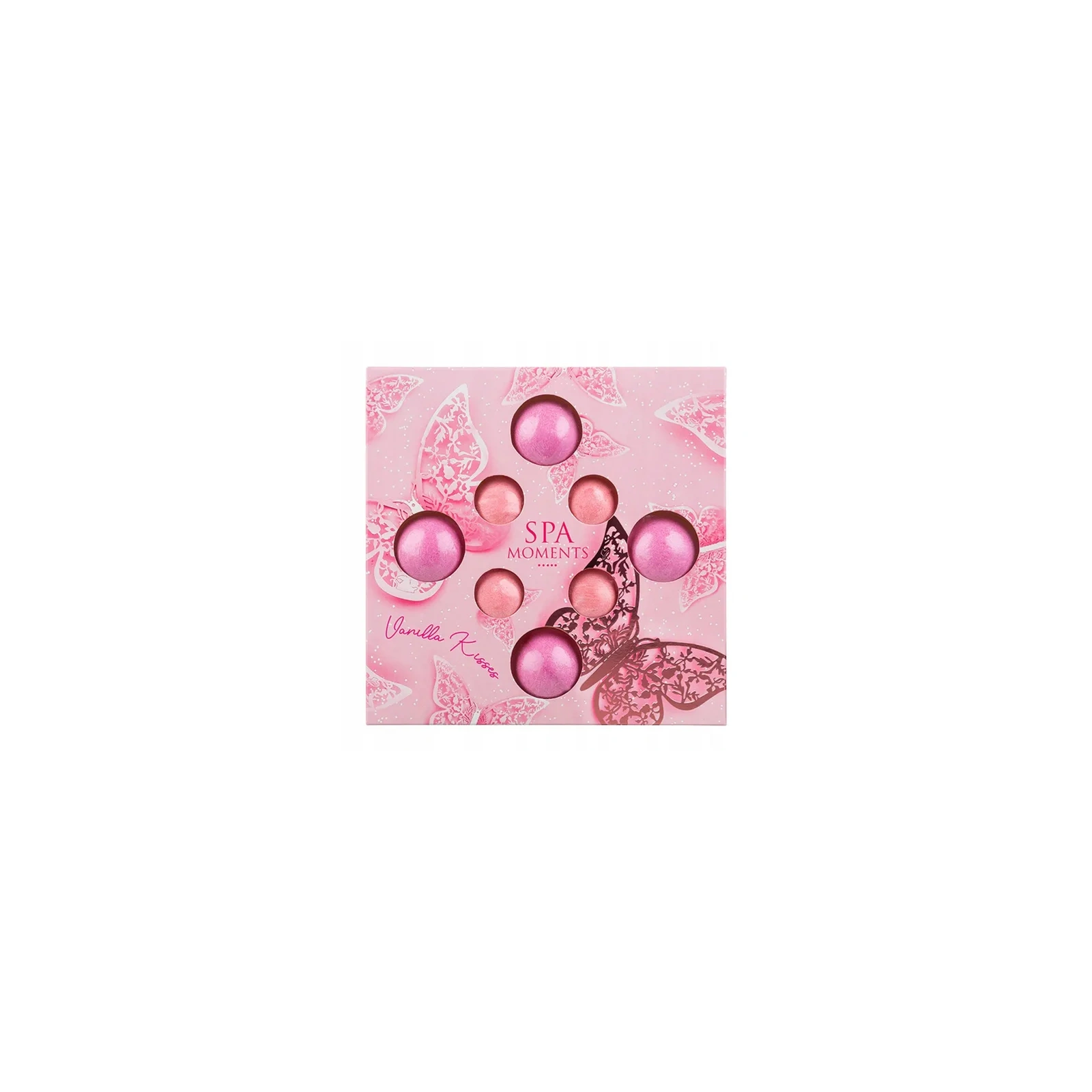 ESTETICA Spa Moments zestaw kul do kąpieli 4x30g, 4x20g Vanilla Kisses