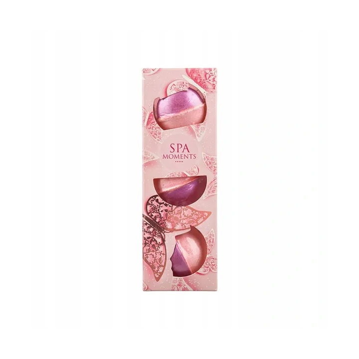 ESTETICA Spa Moments zestaw kul do kąpieli o zapachu Słodkiej Pianki 3x80g