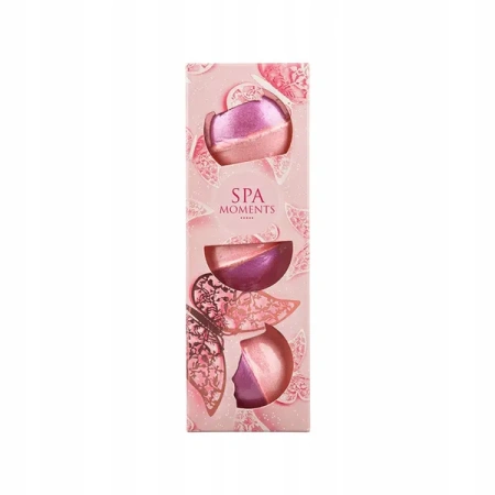 ESTETICA Spa Moments zestaw kul do kąpieli o zapachu Słodkiej Pianki 3x80g