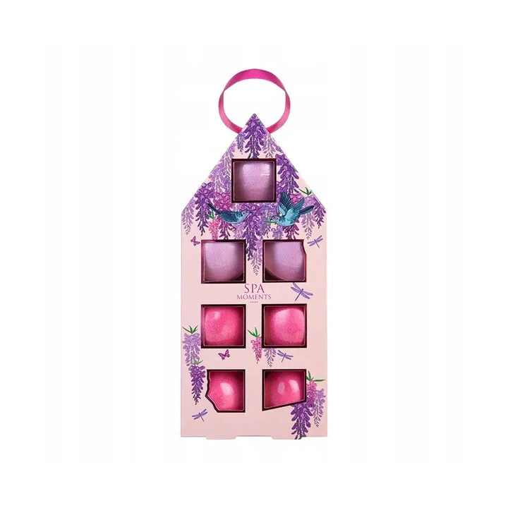 ESTETICA Spa Moments zestaw kul do kąpieli o zapachu Bzu 7x70g