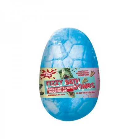 ESTETICA Chlapu Chlap Jajo Dinozaura kula do kąpieli Guma balonowa 140g