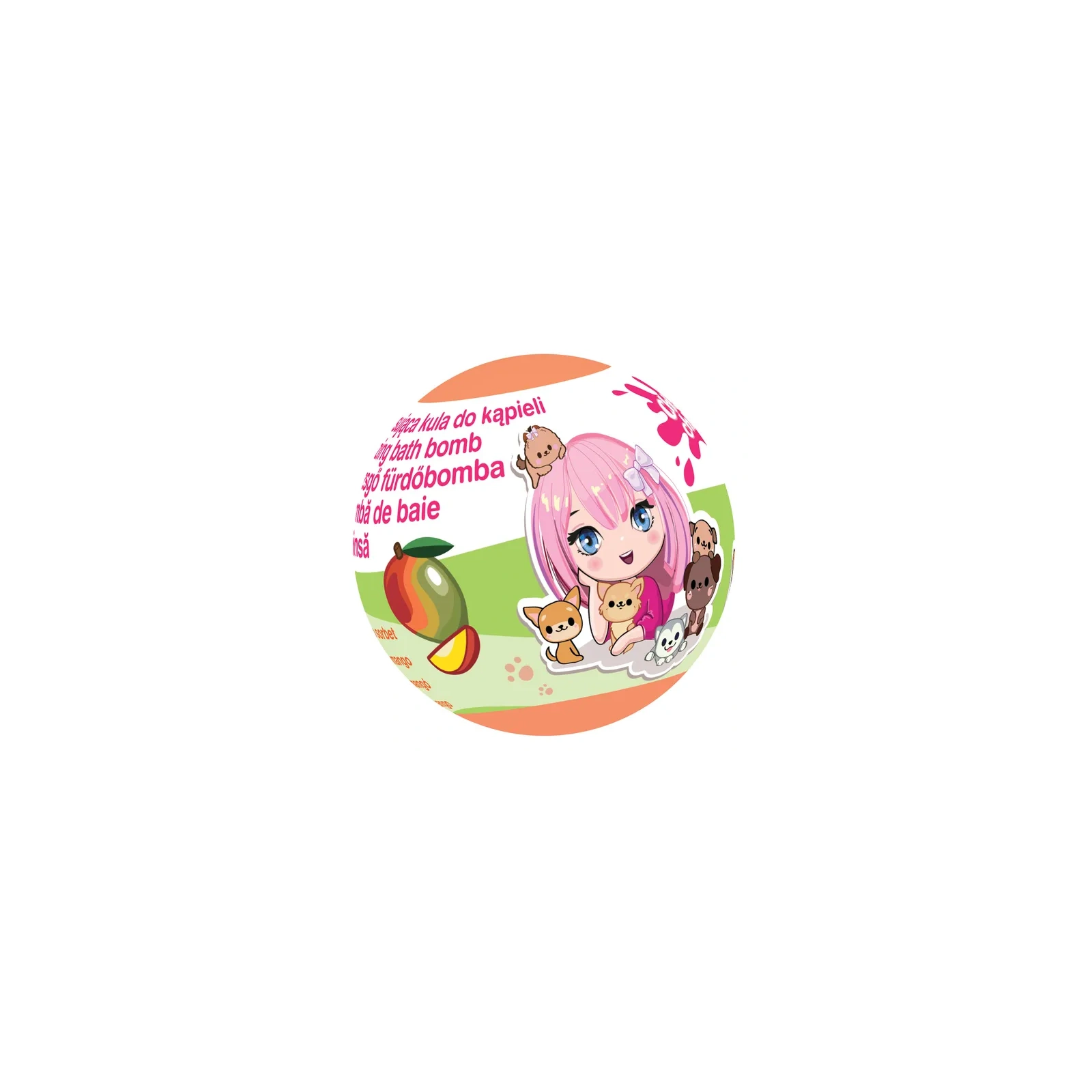 ESTETICA Chlapu Chlap Bubble Bath bąbelkowa kula do kąpieli 50g