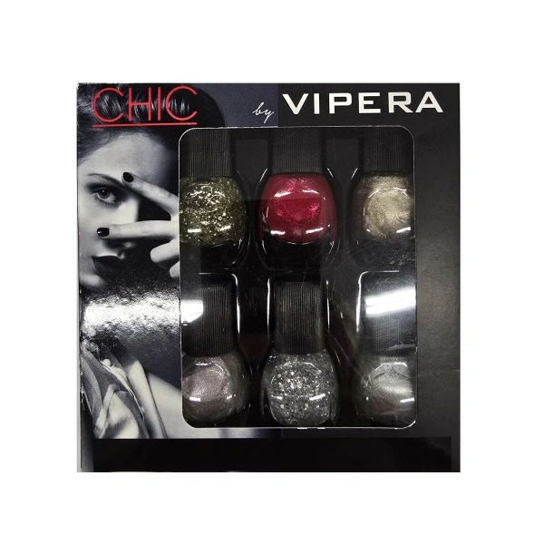 VIPERA Chic komplet lakierów do paznokci 05 Unique 6x5,5ml