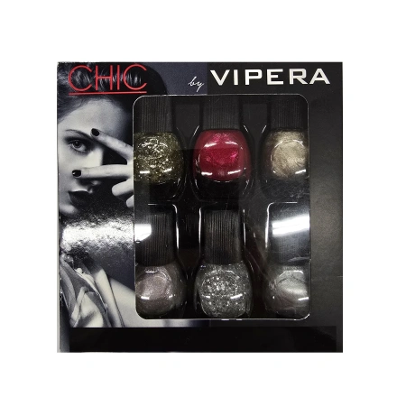 VIPERA Chic komplet lakierów do paznokci 05 Unique 6x5,5ml