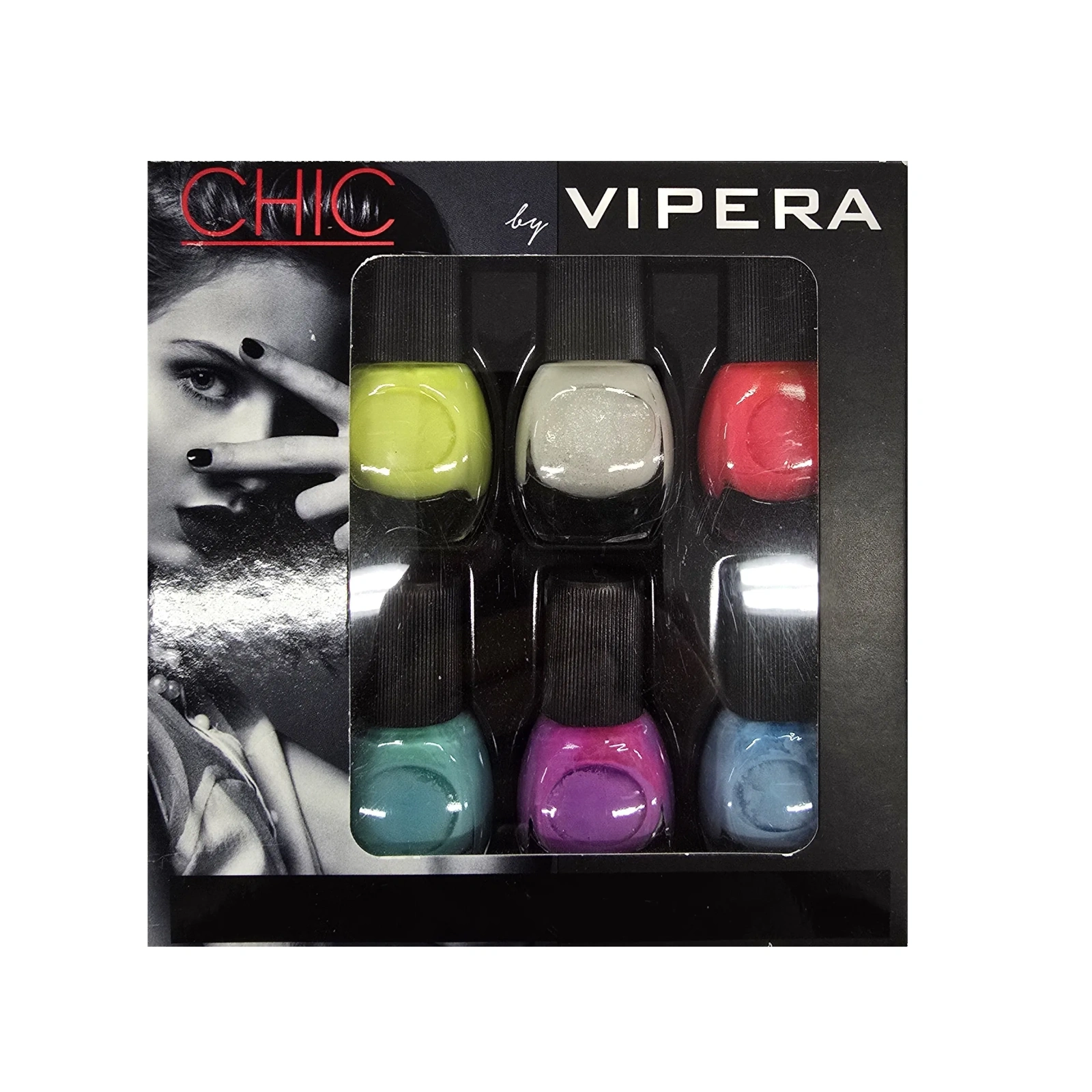 VIPERA Chic komplet lakierów do paznokci 06 Bombastic 6x5,5ml