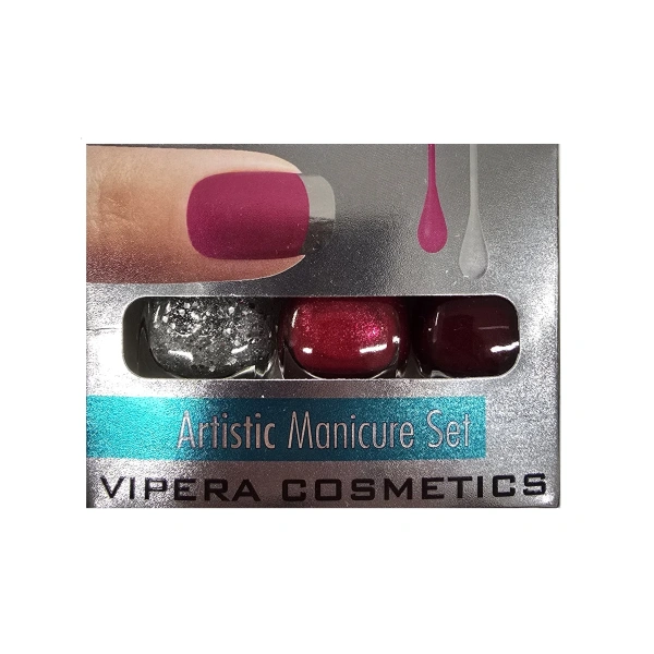 VIPERA Artistic Manicure Set zestaw lakierów do paznokci 21 Royal 3x5,5ml