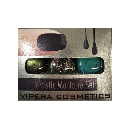 VIPERA Artistic Manicure Set zestaw lakierów do paznokci 36 Warbler 3x5,5ml