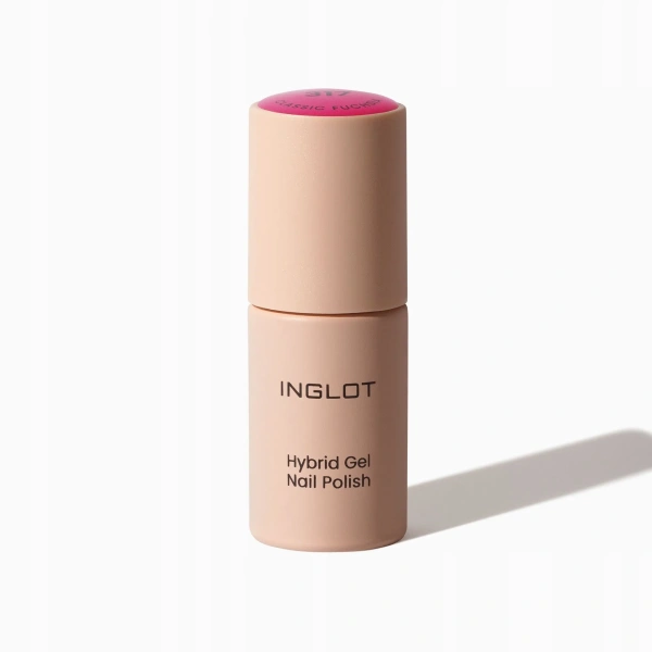INGLOT Hybrid wegański lakier hydrydowy HEMA-free 317 Classic Fuchsia 6ml