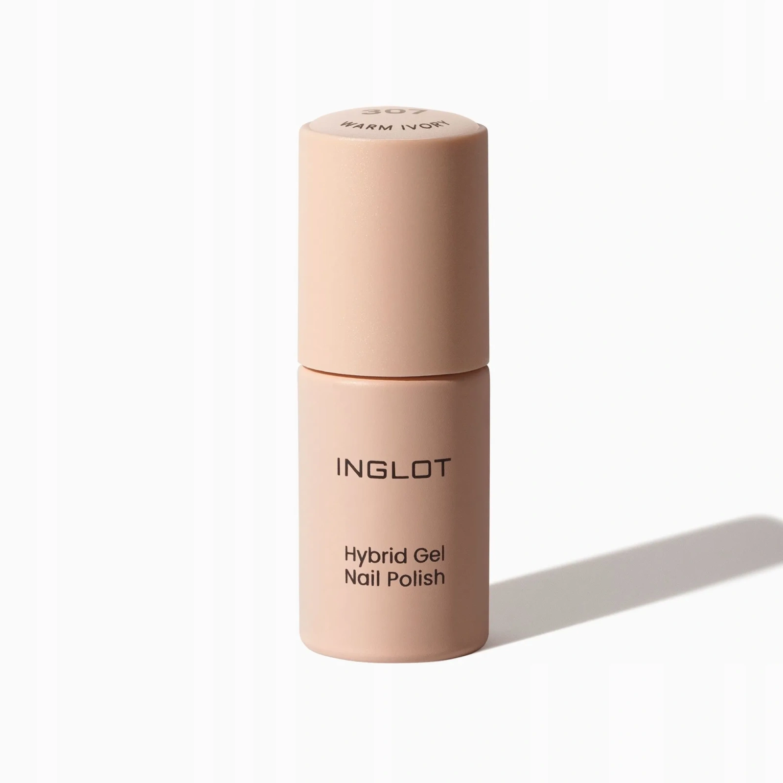 INGLOT Hybrid wegański lakier hydrydowy HEMA-free 307 Warm Ivory 6ml