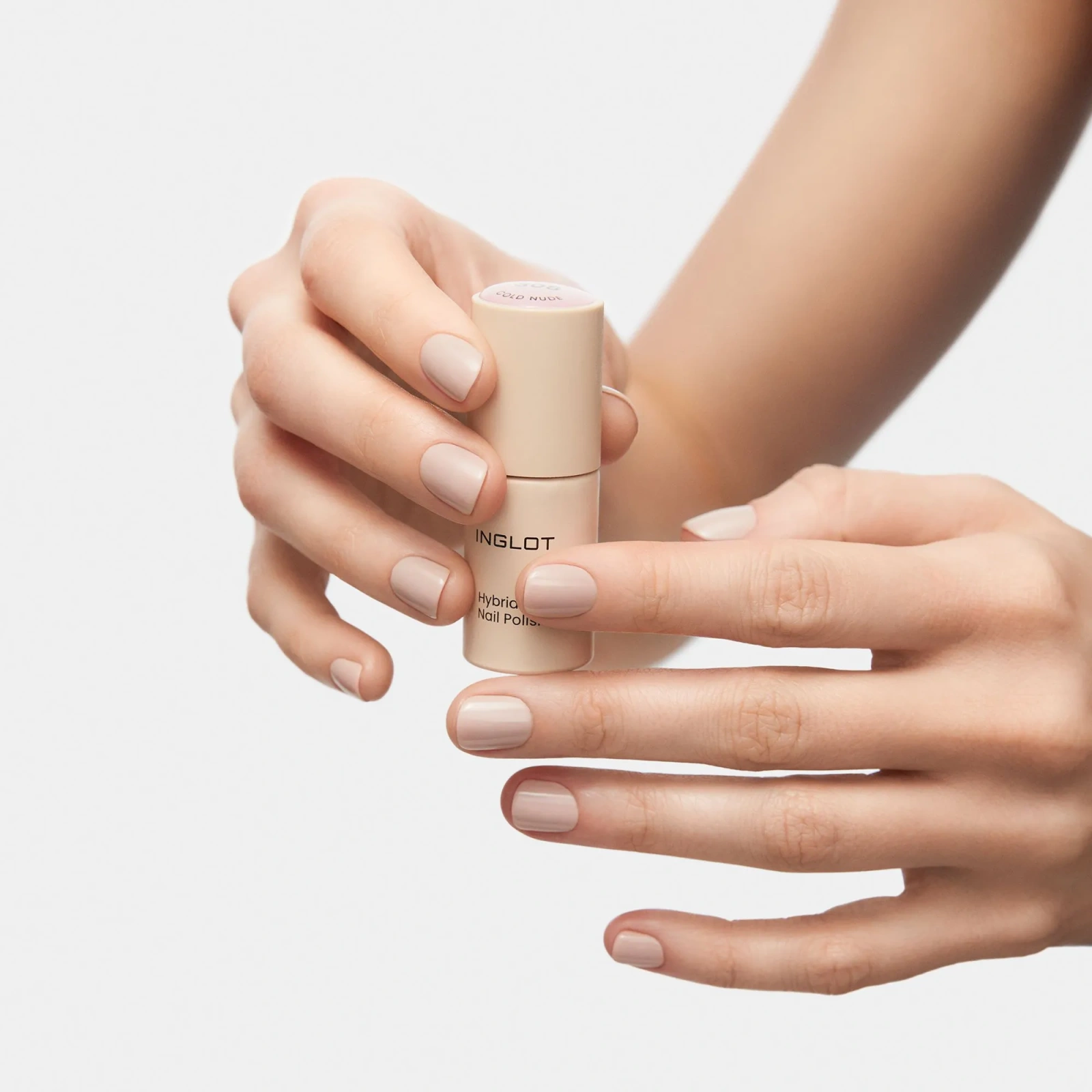 INGLOT Hybrid wegański lakier hydrydowy HEMA-free 308 Cold Nude 6ml