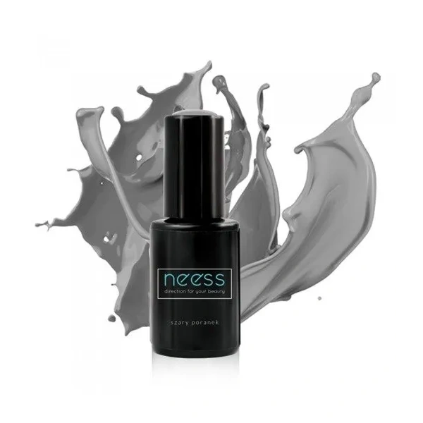 NEESS Lakier hybrydowy 7537 Szary Poranek 4ml