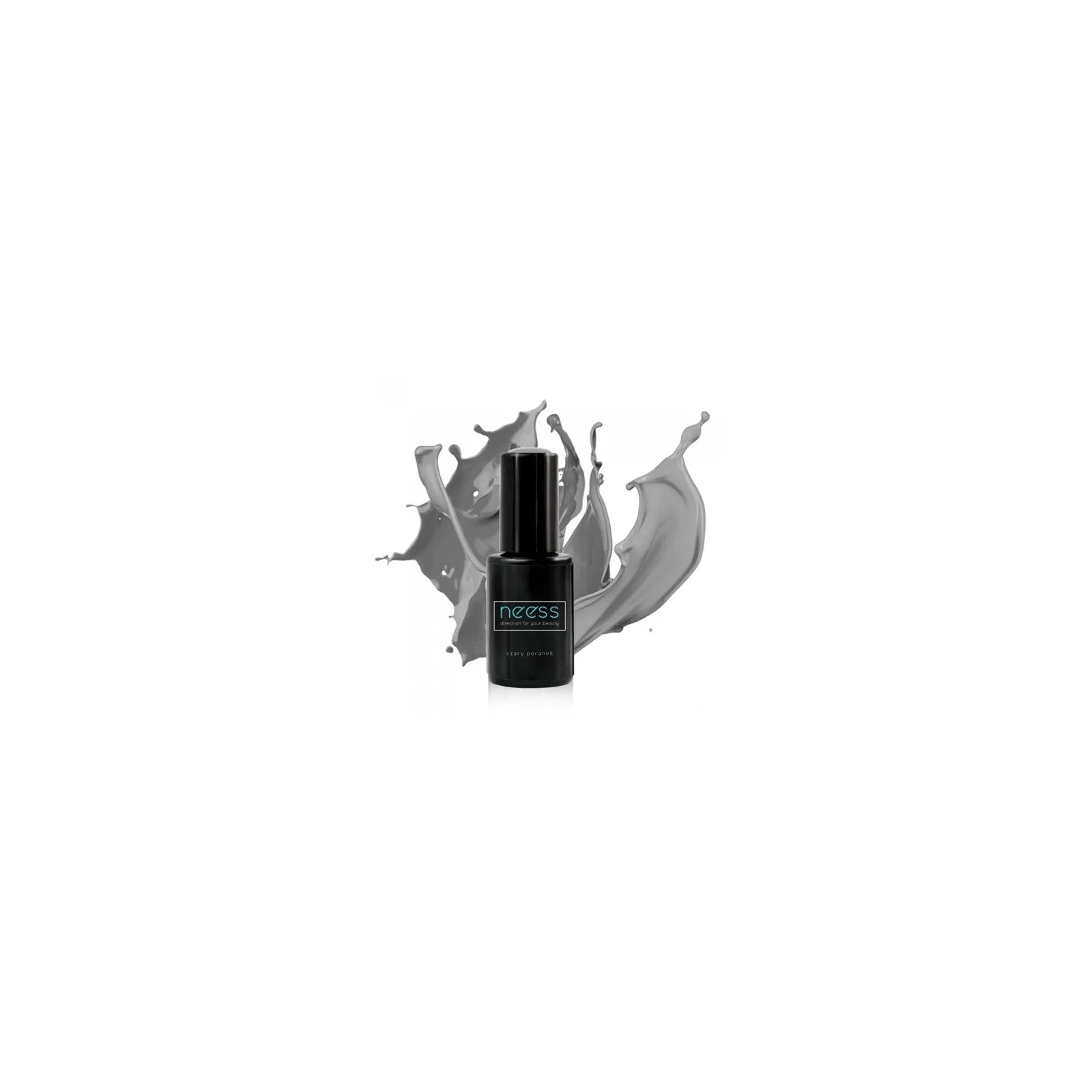 NEESS Lakier hybrydowy 7537 Szary Poranek 4ml