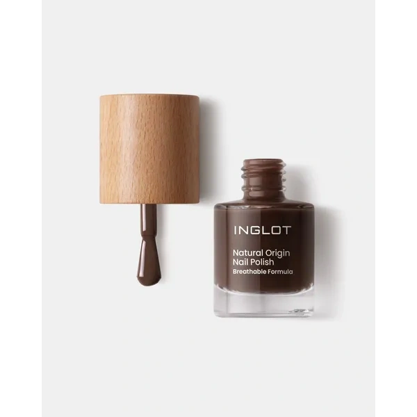 INGLOT Natural Origin lakier do paznokci 057 Deep Chocolate 8ml