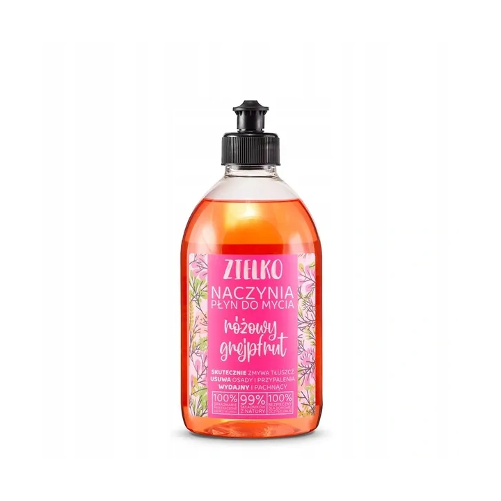 SYLVECO Zielko Naczynia płyn do mycia Różowy Grejpfrut 500ml 