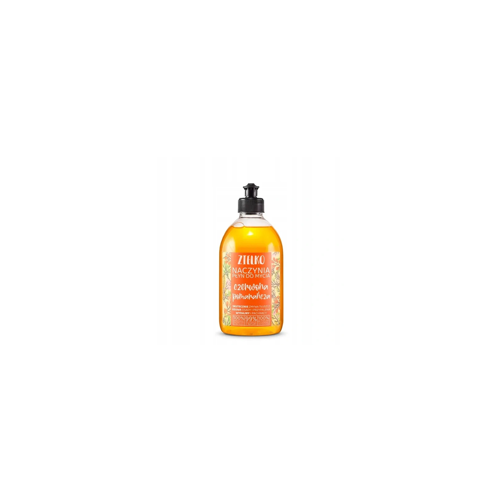 SYLVECO Zielko Naczynia płyn do mycia Czerwona Pomarańcza 500ml 