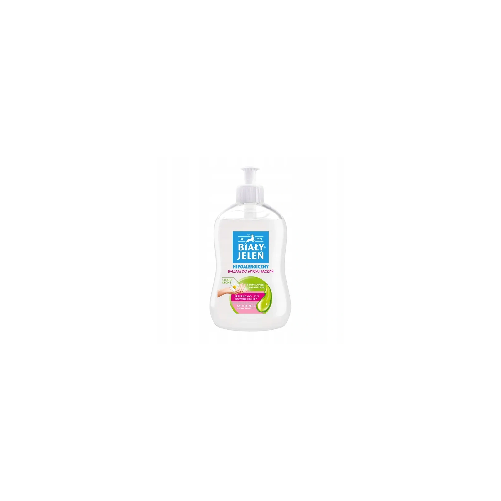 BIAŁY JELEŃ hipoalergiczny balsam do mycia naczyń 500ml