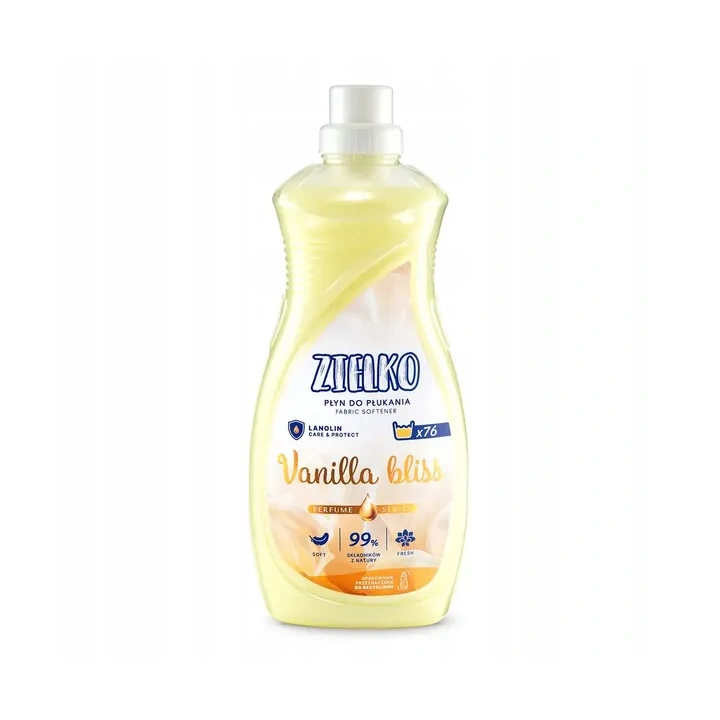 SYLVECO Zielko płyn do płukania tkanin żółty Vanilla Bliss 1520ml