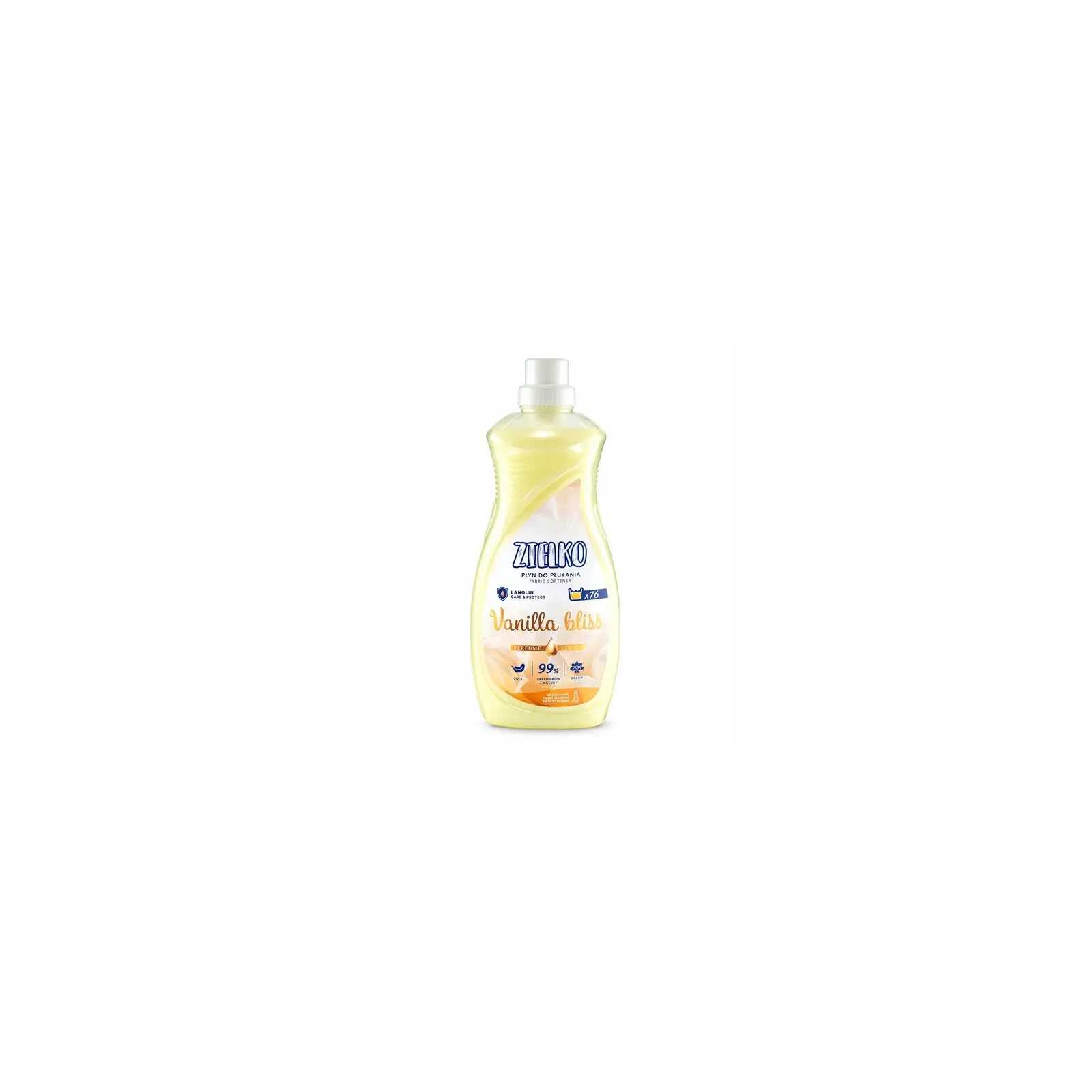SYLVECO Zielko płyn do płukania tkanin żółty Vanilla Bliss 1520ml