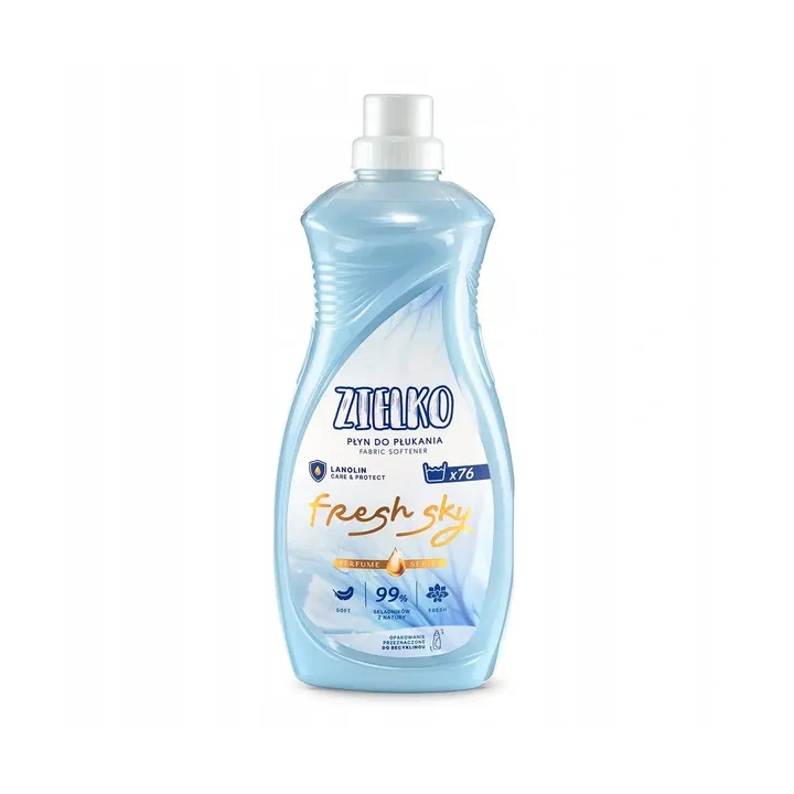 SYLVECO Zielko płyn do płukania tkanin niebieski Fresh Sky 1520ml