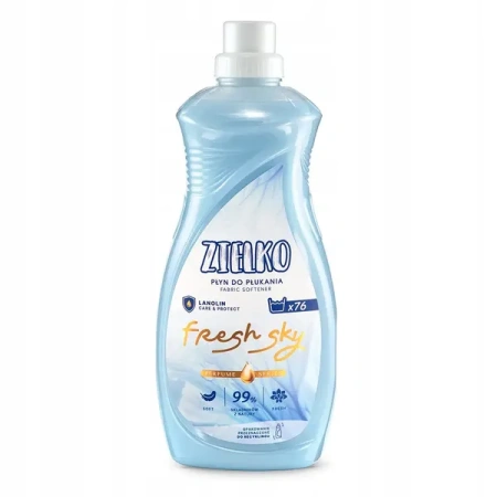 SYLVECO Zielko płyn do płukania tkanin niebieski Fresh Sky 1520ml