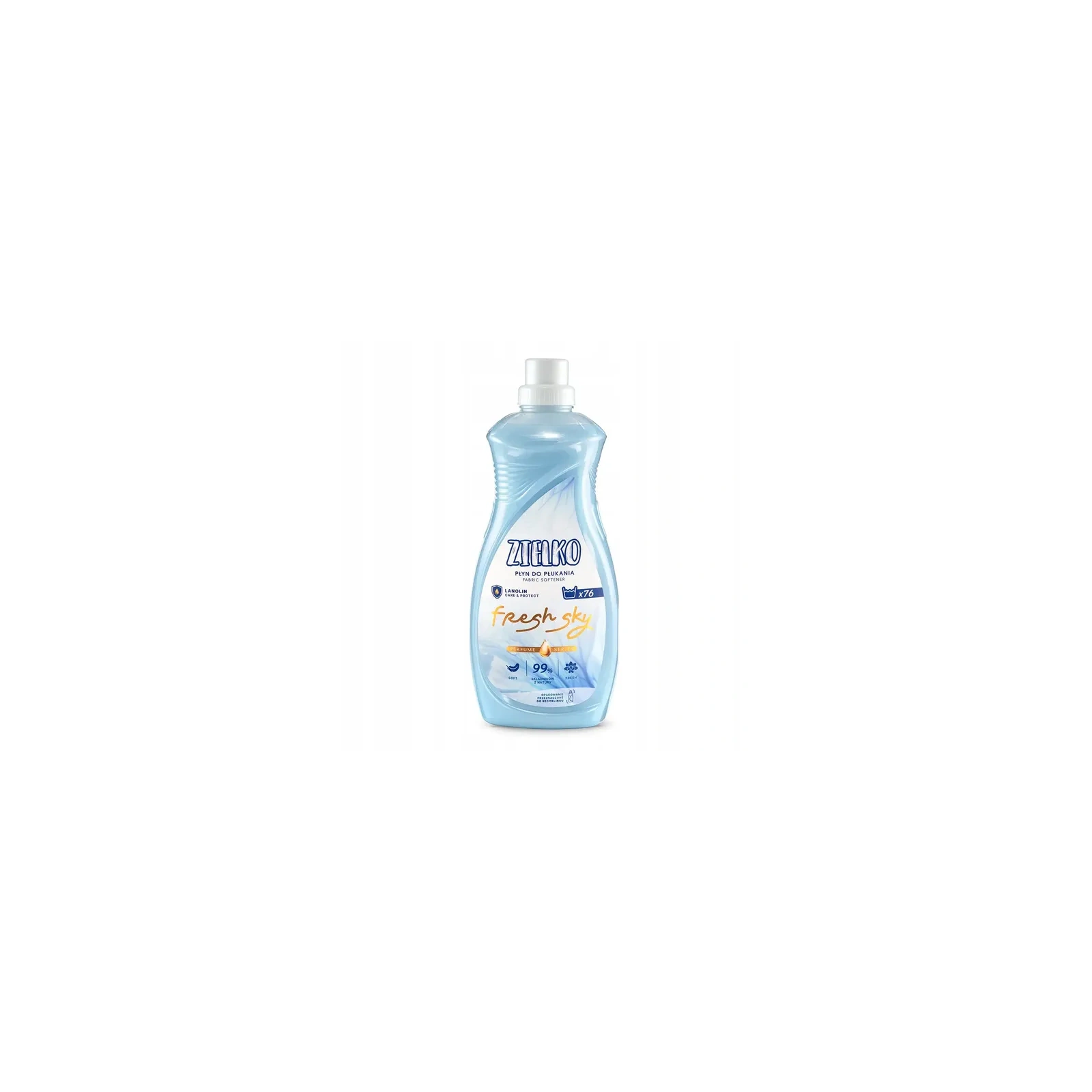 SYLVECO Zielko płyn do płukania tkanin niebieski Fresh Sky 1520ml