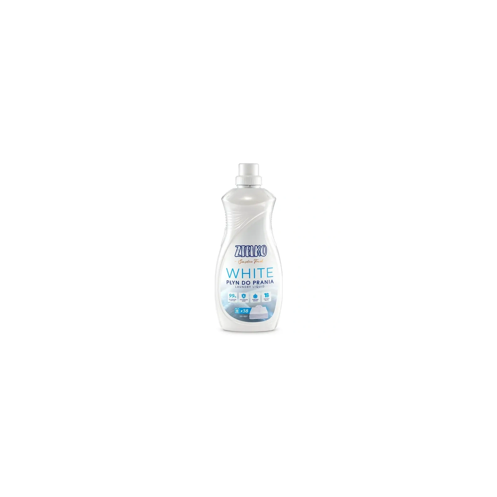 SYLVECO Zielko płyn do prania tkanin białych Sensitive Touch 1520ml 