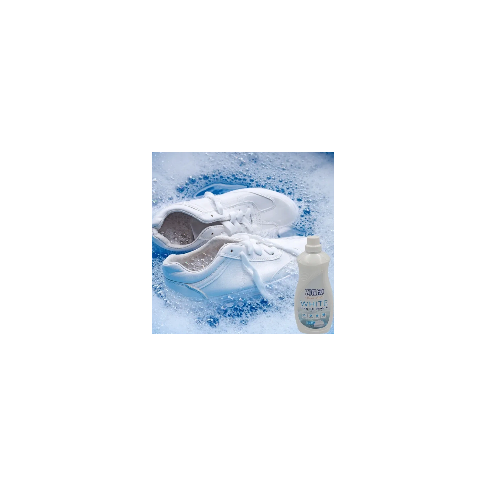 SYLVECO Zielko płyn do prania tkanin białych Sensitive Touch 1520ml 